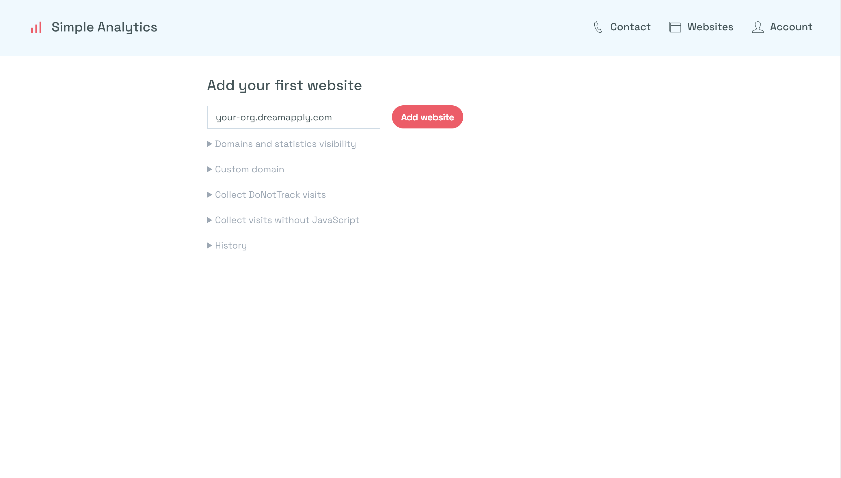 Installing Simple Analytics