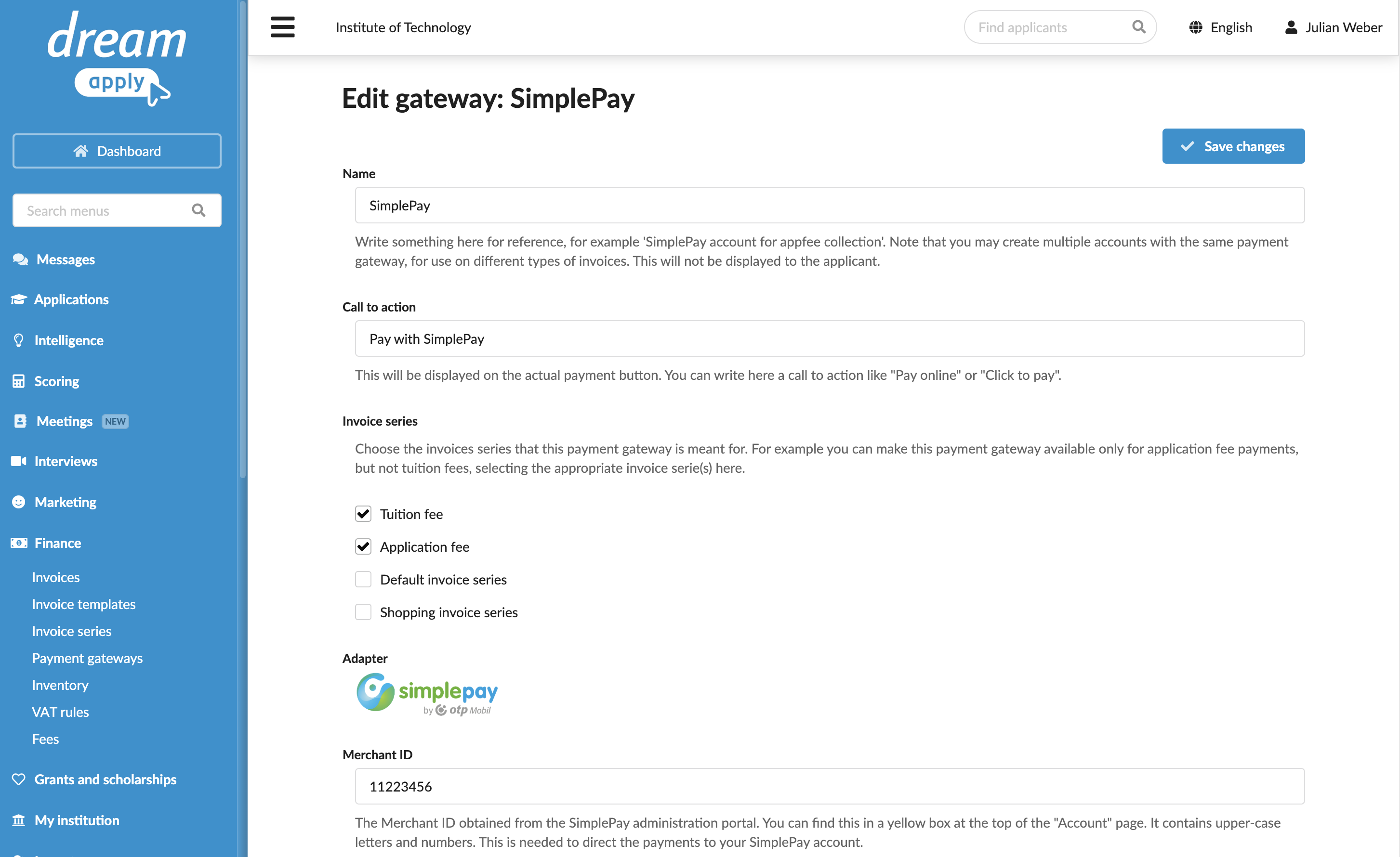 Integrating with SimplePay