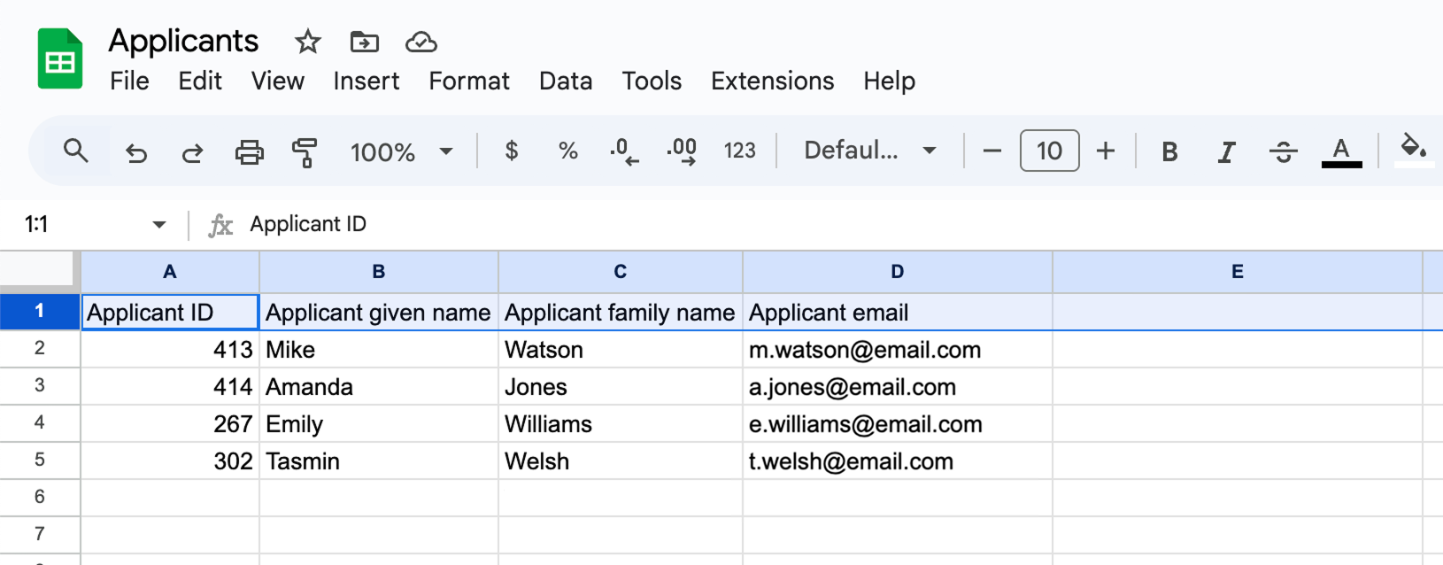 Verifying data export