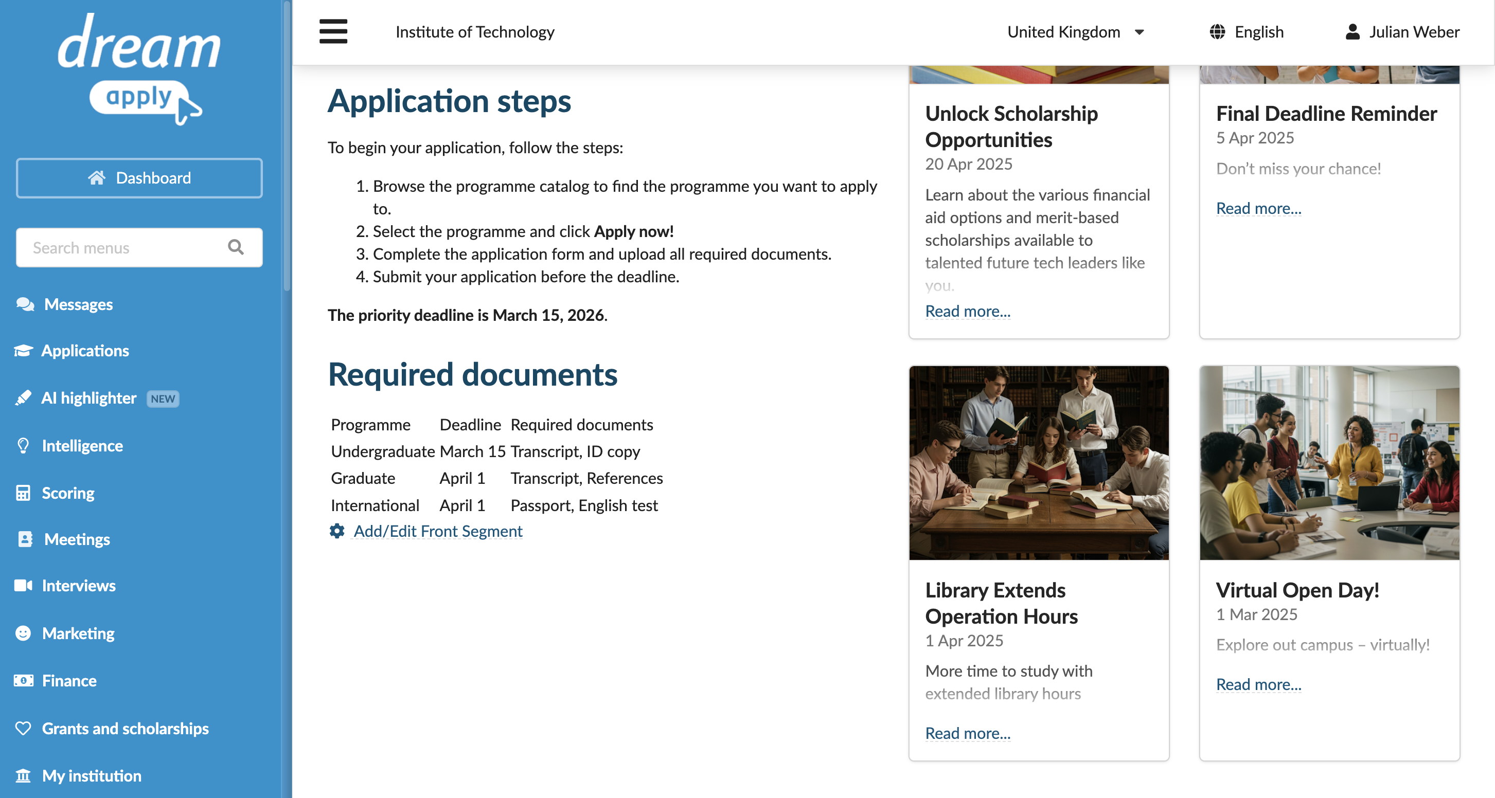 Adding tables